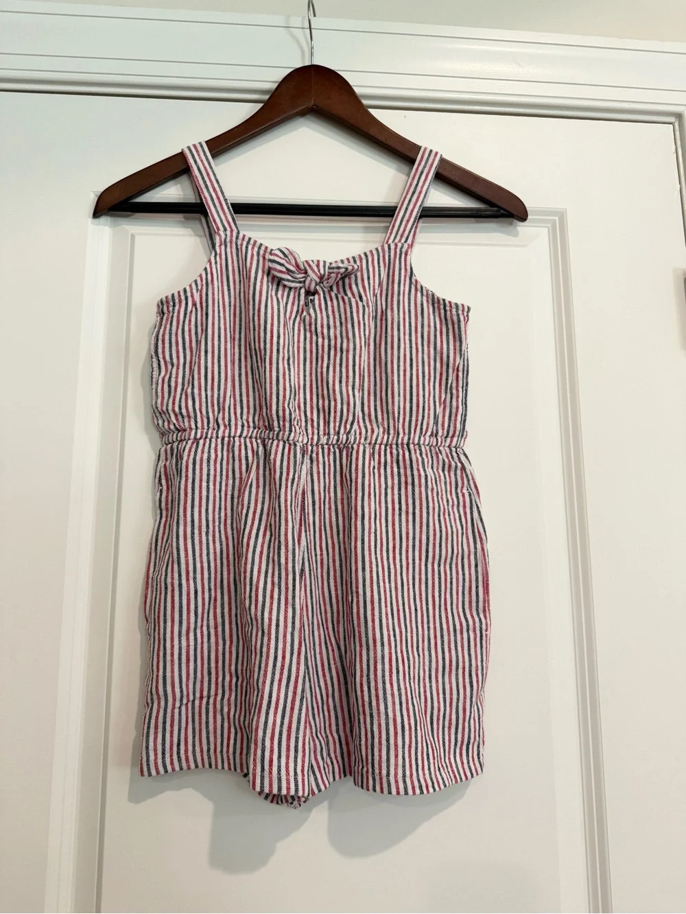 NWOT Old Navy Girl’s Linen Striped Romper